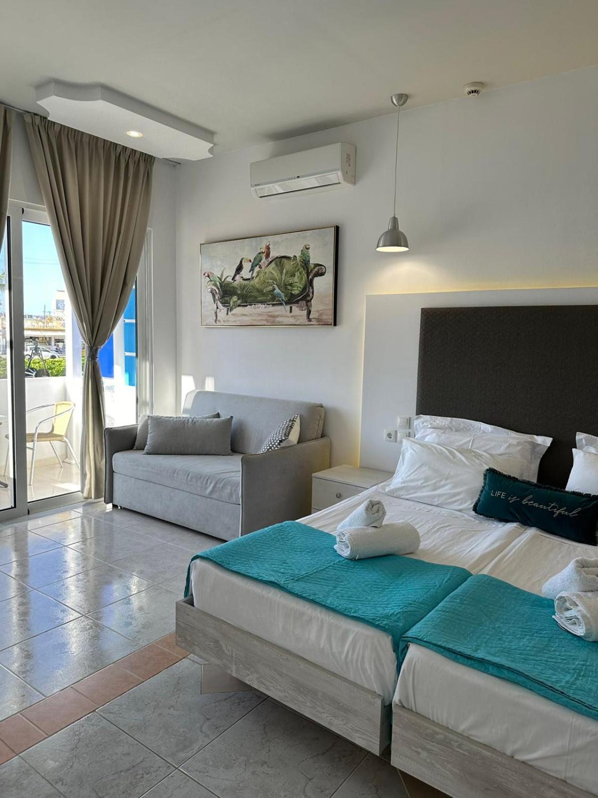 Apollonio Suites & Rooms Faliraki Rhodes Номер фото